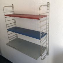 Etagère vintage 1950 tomado design A.Dekker - 70 x 68 x 20 c