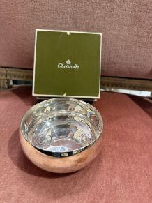 Rince doigts en métal argenté Christofle