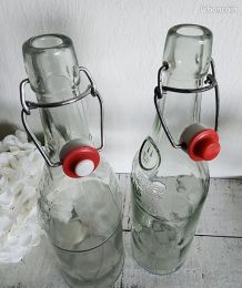 2 BOUTEILLES MARQUE GEYER FRERES 1895