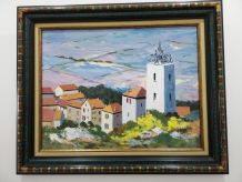 Tableau huile sur toile de "Roger NEDELEC " (1927/2015)