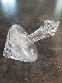 Carafe à Liqueur en cristal de bohème de Pologne