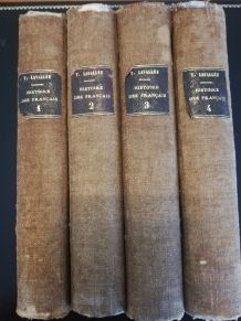 Livres 4 Tomes "Histoire Des Francais Depuis Le Temps Des Ga