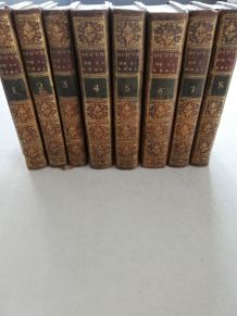 Livres "8 Volumes Des Oeuvres De L'abbé De Saint Réal" (Anné