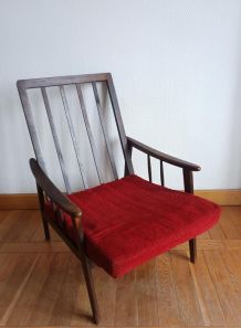 Fauteuil scandinave design 1960 