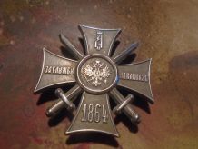 INSIGNE BROCHE MILITAIRE RUSSE CAUCASE 1864