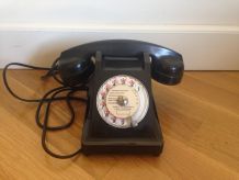 Téléphone Socotel Vintage bakelite 