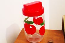 Pot Henkel rouge Pommes 70's