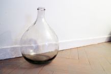 Dame Jeanne en verre transparent 