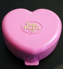 Polly Pocket vintage coeur rose