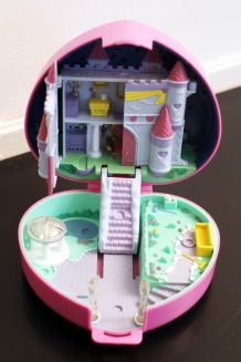 Polly Pocket vintage coeur rose