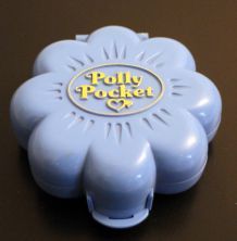 Polly Pocket vintage fleur bleue Paris