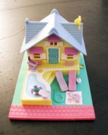 Maisonnette avec piscine Polly Pocket vintage