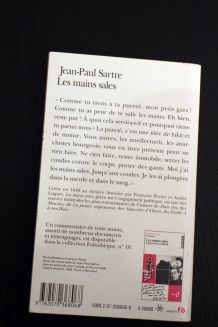 Livre d'occasion "Les mains sales" de Jean Paul Sartre