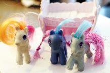 Lot de figurines Mon Petit Poney vintage