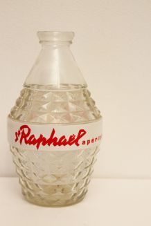 Carafe St RAPHAEL en verre Vintage Années 60