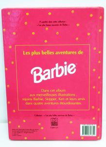 Livre Barbie vintage de 1991 "Les plus belles aventures de Barbie" 