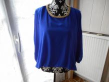 top miss coquines bleu roi taille M