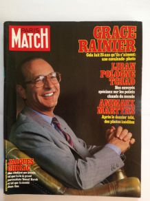 Magazine de collection ancien Paris Match de de Avril 1981 