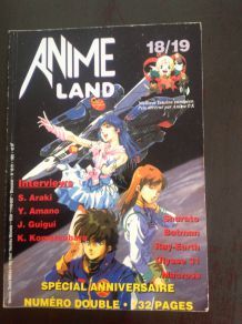 Magazine de l'animation et du manga animeland de 1995.