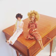Ken et Barbie vintage Mattel 1968