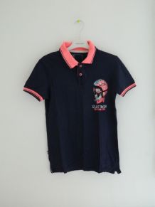 Tee-shirt polo Terra Nova avec imprimé tête de mort