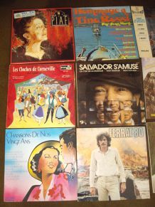 Lot de Vinyles rétros