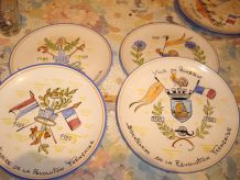 Lot de 6 Assiettes (Bi-Centenaire de la Révolution Française)