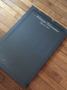 Tableau noir ardoise, brasserie