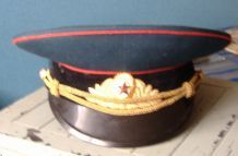 CASQUETTE de CÉRÉMONIE D'OFFICIER de L'ARMÉE SOVIÉTIQUE