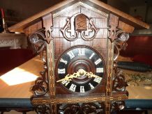 Magnifique et rare Horloge Coucou 1885/1890 environ
