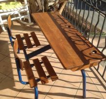 bureau d'écolier vintage 