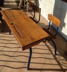 bureau d'écolier vintage 