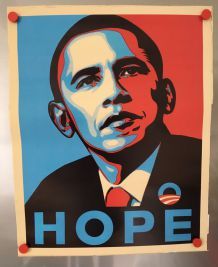 Affiche HOPE OBAMA