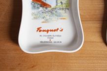 Coupelles du Fouquet's porcelaine Limoges