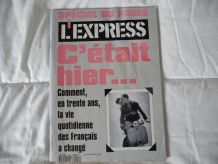 L'EXPRESS "C'éatait hier', .... Avril 1992