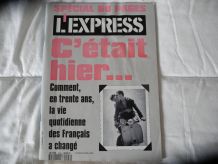 L'EXPRESS "C'éatait hier', .... Avril 1992