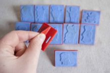 12 tampons encreurs Babar 