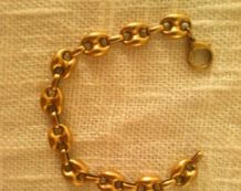 bracelet en or massif 14k italie 20g