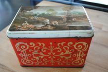 Boite a biscuit metal vintage
