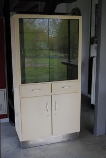 Meuble vitrine pharmacie vintage