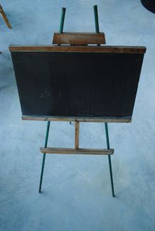 Tableau d'ecolier enfant vintage