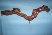 TIRE BOUCHON BOIS CEP DE VIGNE 43 CM DE LONG 