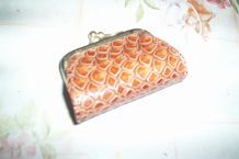 PETIT PORTE MONNAIE FEMME CUIR CROCO