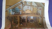 Jolie maison miniature rustique 