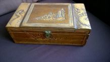 Coffret à bijoux ancien