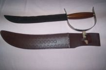 SABRE à Champagne ET ETUI CUIR 