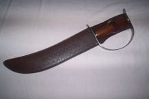 SABRE à Champagne ET ETUI CUIR 