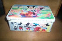 BOITE métal tole ancienne vintage disney 