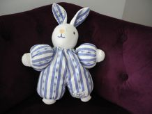 Doudou Lapin  Peluche "Tartine et Chocolat"