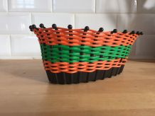 Corbeille à pain scoubidou